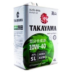 Takayama 10W-40 A3B4 SL 4л